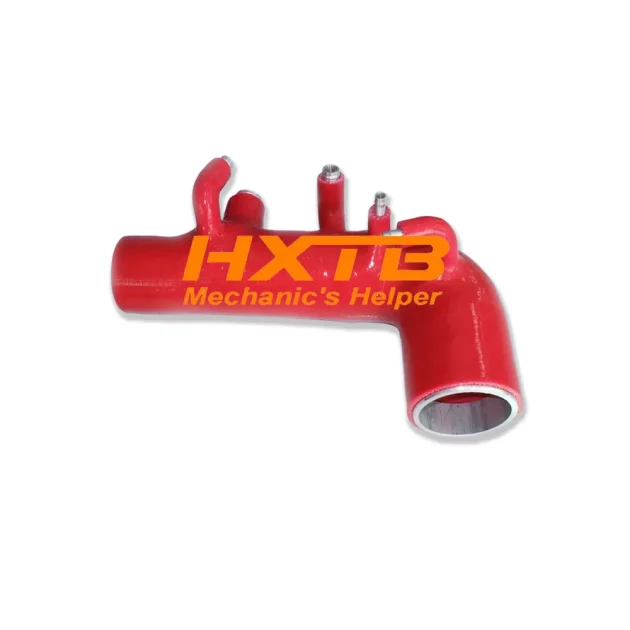 RED Silicone intake / induction hose For 2002-2007 Subaru Impreze WRX EJ20 EJ25 // SUBARU Forester SG5 XT 2.5 Turbo EJ255 MK7-8