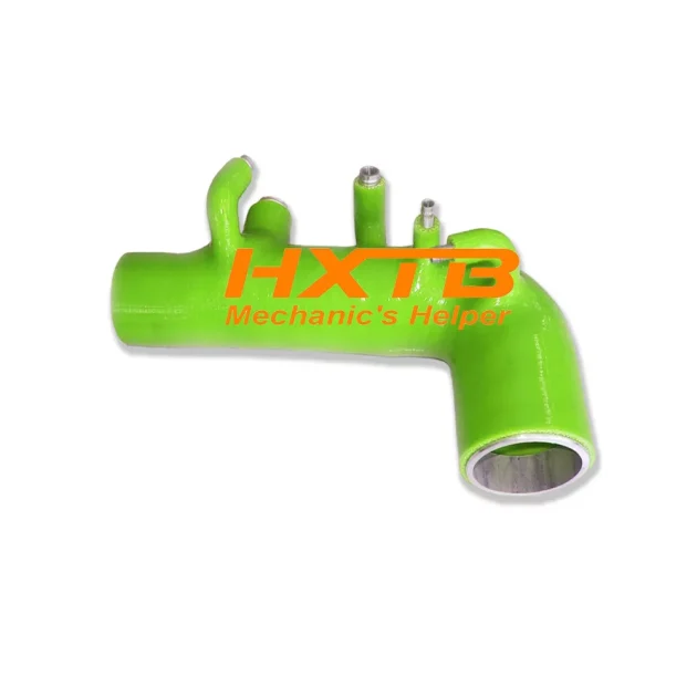 GREEN Silicone intake / induction hose For 2002-2007 Subaru Impreze WRX EJ20 EJ25 // SUBARU Forester SG5 XT 2.5 Turbo EJ255 MK7-8