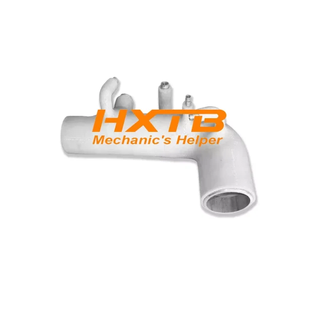 WHITE Silicone intake / induction hose For 2002-2007 Subaru Impreze WRX EJ20 EJ25 // SUBARU Forester SG5 XT 2.5 Turbo EJ255 MK7-8