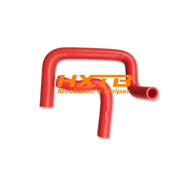 High-Temp Red Silicone Radiator Hoses – Fits Datsun 1200, 1000, 120Y, B210 & UTE