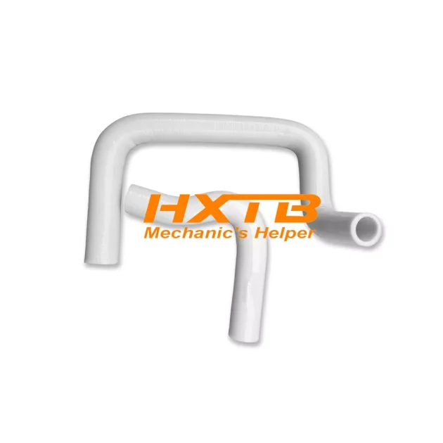 WHITE RADIATOR SILICONE HOSE KITS FOR Datsun 1200 1000 120Y B210 UTE