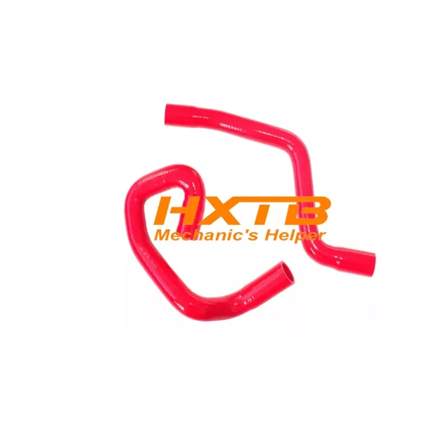 RED RADIATOR SILICONE HOSE KITS FOR MAZDA MZR 2001-2012 FORD FOCUS DURATEC 1.8L 2.0L