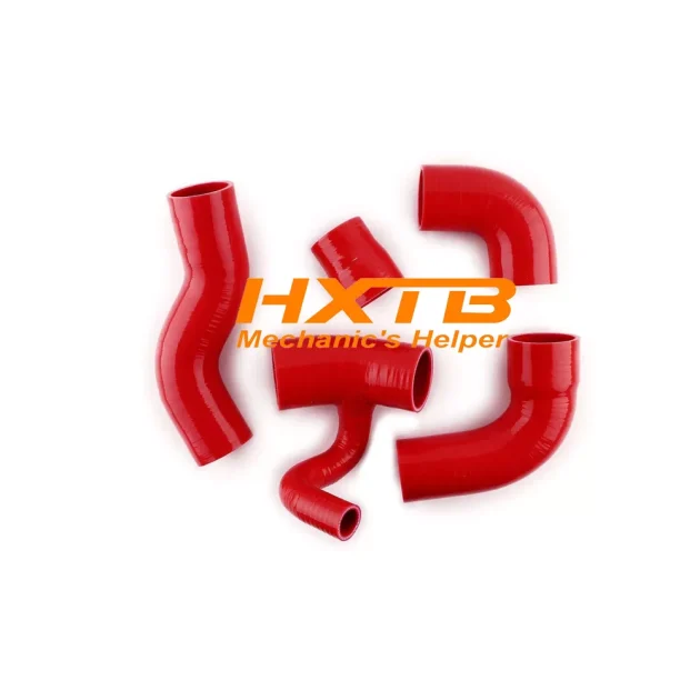 RED Silicone Boost Turbo Hose KITS For Volvo 850 T-5/T-5R 1993-1997 S70/V70 T5 2.3
