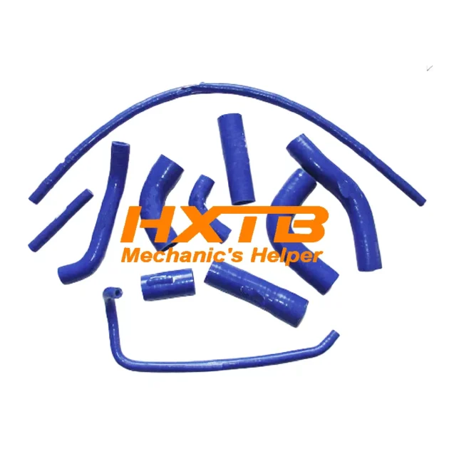 Blue Silicone Radiator Hose Kit for Yamaha YZF R6 (2006-2007) – High-Performance Cooling Upgrade