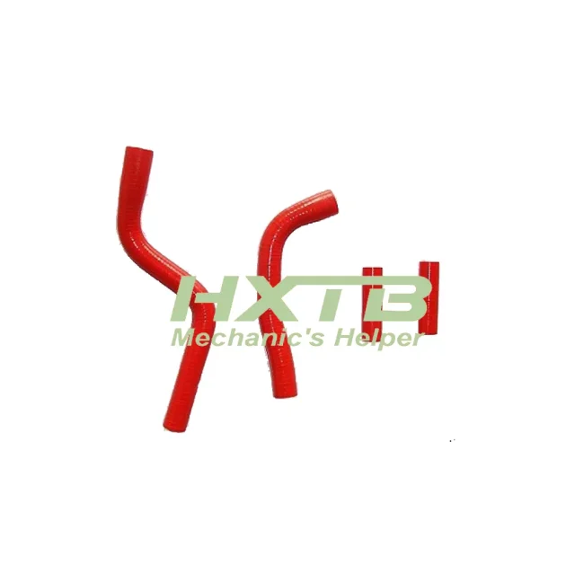 RED silicone hose kit for Yamaha YZ125 2003-2014 models - Improves cooling & engine performance