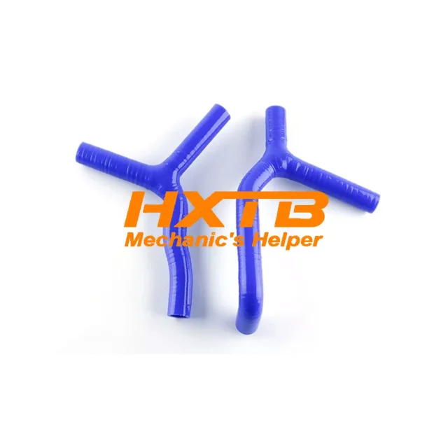 blue silicone hoses for KTM 85 SX / SX85 2003-2008 - improves cooling system efficiency