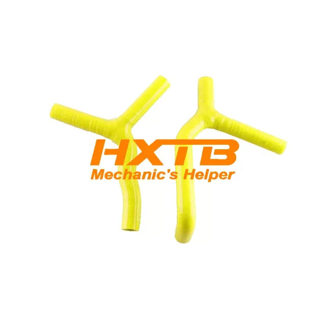 YELLOW silicone hoses for KTM 85 SX / SX85 2003-2008 - improves cooling system efficiency