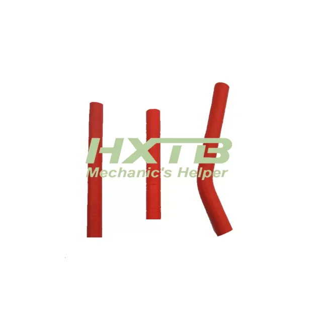 Aftermarket RED Radiator Silicone Hoses for KTM 125SX 144SX 150SX 2007-2010 - Reinforced Fitment