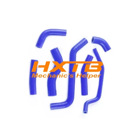 Kawasaki KX450F blue radiator hose kit (2009-2014) – Reinforced silicone for better heat dissipation