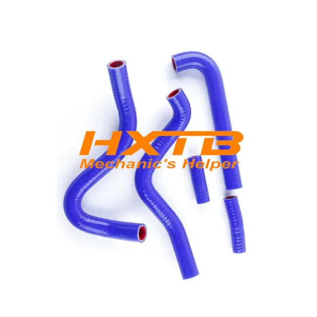 Aftermarket Blue Radiator Hose Kit – Fits Suzuki RMZ250 (2010-2012) for Enhanced Durability