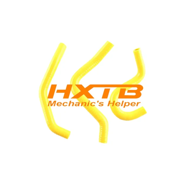 Performance YELLOW silicone radiator hose – fits Honda CR80R & CR85R/Expert models