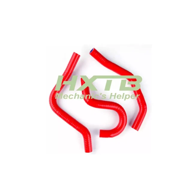 Upgrade your Honda CR80R/CR85R with this high-quality RED silicone coolant hose