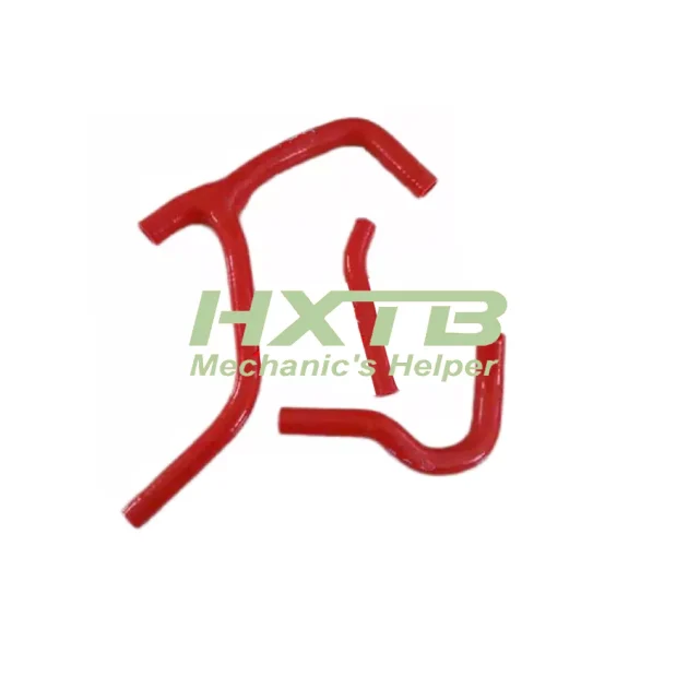 Performance RED Silicone Hose Kit for Honda CRF250R 250R (2014-2017) – Improved Cooling