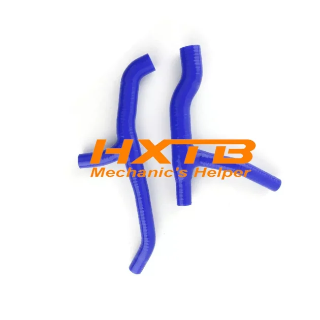 Enhance your DRZ400E's cooling system with this high-quality blue silicone radiator hose (fits 2000-2002 models)