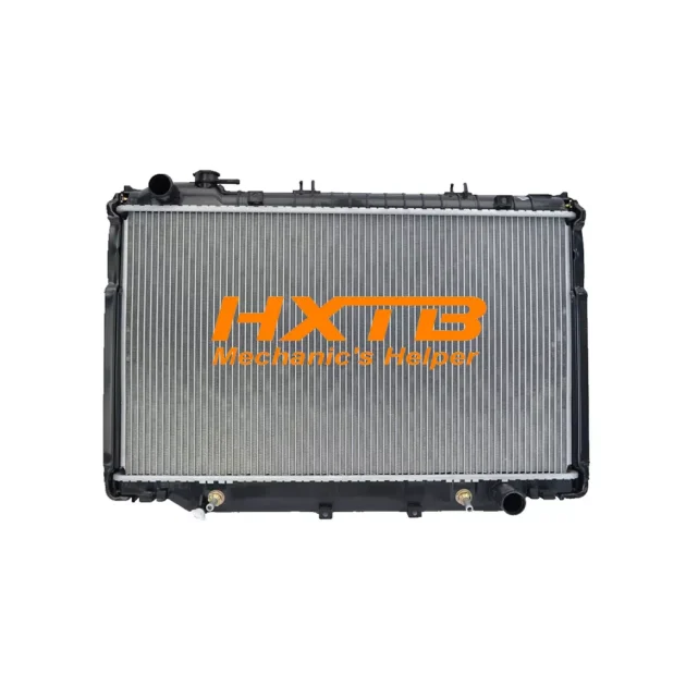 Aftermarket radiator replacement for Toyota Land Cruiser 80 Series (HZJ80 & HDJ80), ensuring superior cooling performance