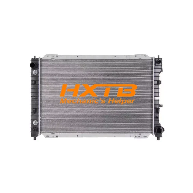 Direct-fit radiator replacement for Ford Escape (2003-2012), aluminum core with plastic end tanks, engineered for 2.0L & 2.3L automatic engine models