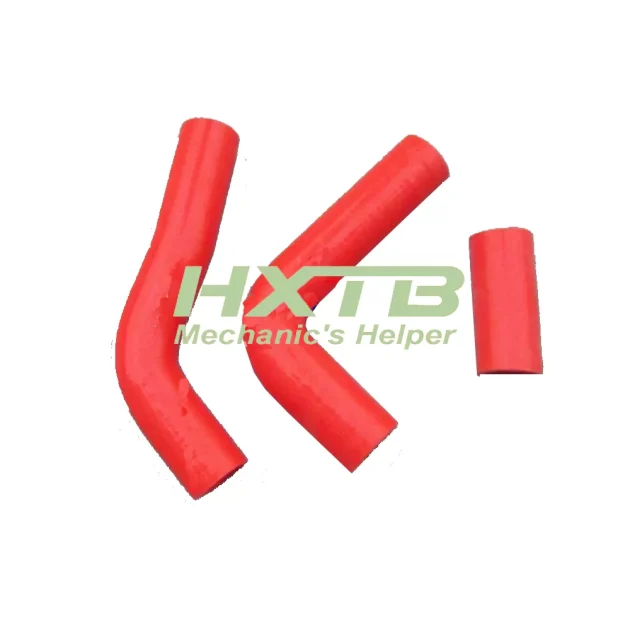 RED Complete Silicone Radiator Hose Kit for Toyota Hilux 2.8D (LN106/LN111/LN107/LN130) - Reinforced Design