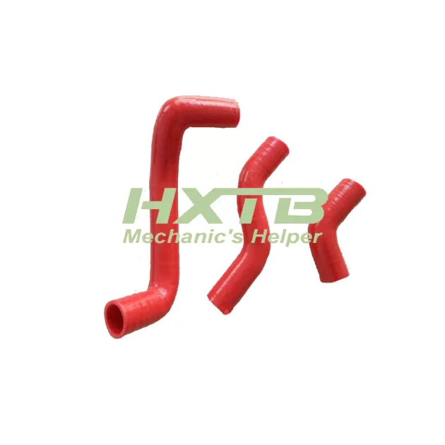 High-Quality RED Silicone Radiator Hose Kit – Perfect Fit for Toyota Celica GT4 ST185 (1989-1993)