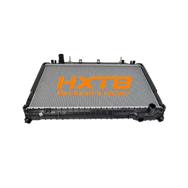 Aluminum core radiator with plastic tanks for Toyota Land Cruiser HZJ80 (1990–1993) & HDJ80 (1990–1998), OEM replacement part